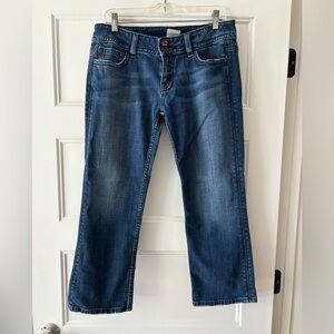 Cropped, Kick Out Jeans Size 31